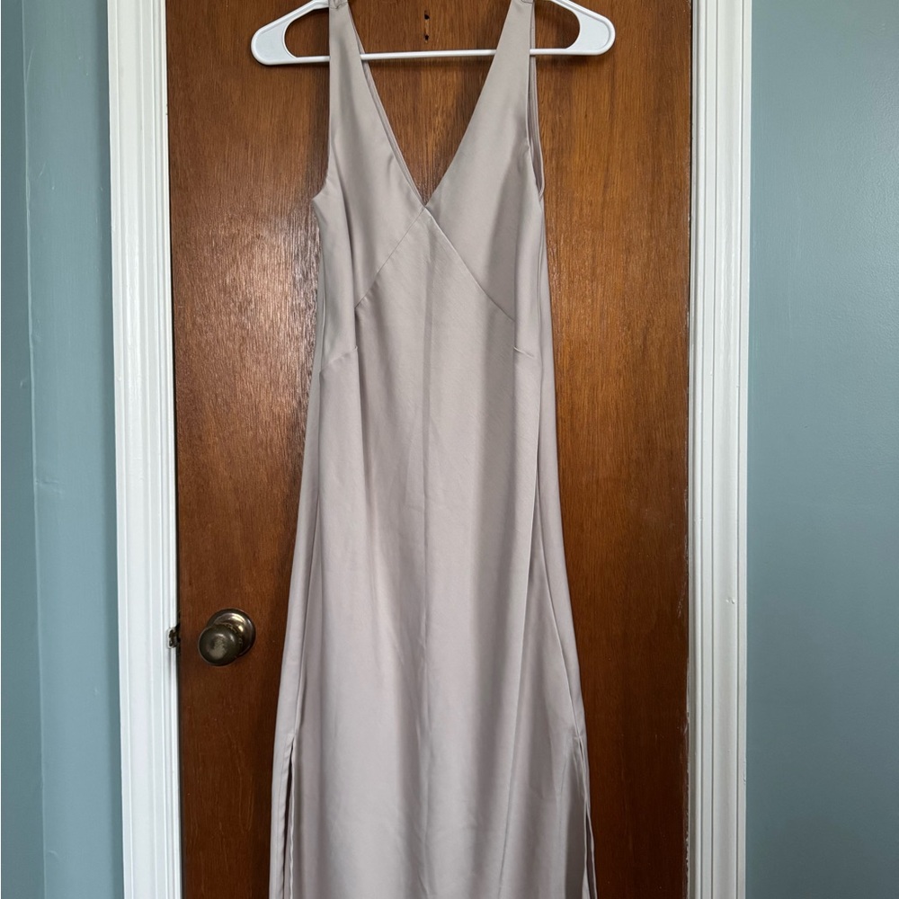 A New Day Cream Midi Dress